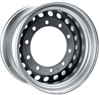 Стальные диски Hartung 9911-07 (silver) 11.8x22.5 10x335 ET 0 Dia 281.0