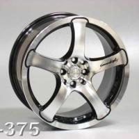 Литые диски Racing Wheels H-375 (черный) 7x15 4x100 ET 42 Dia 73.1